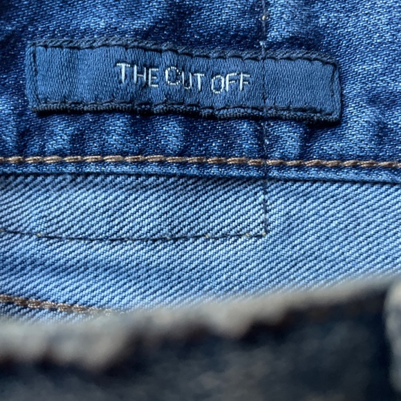 Women Size 0-25 Lucky Brand The Cut Off Denim Distressed Short Shorts - Picture 5 of 6